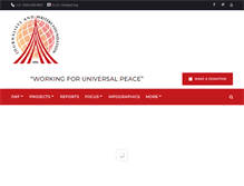 Tablet Screenshot of jwf.org